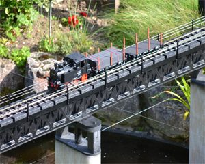 Train on Bridge