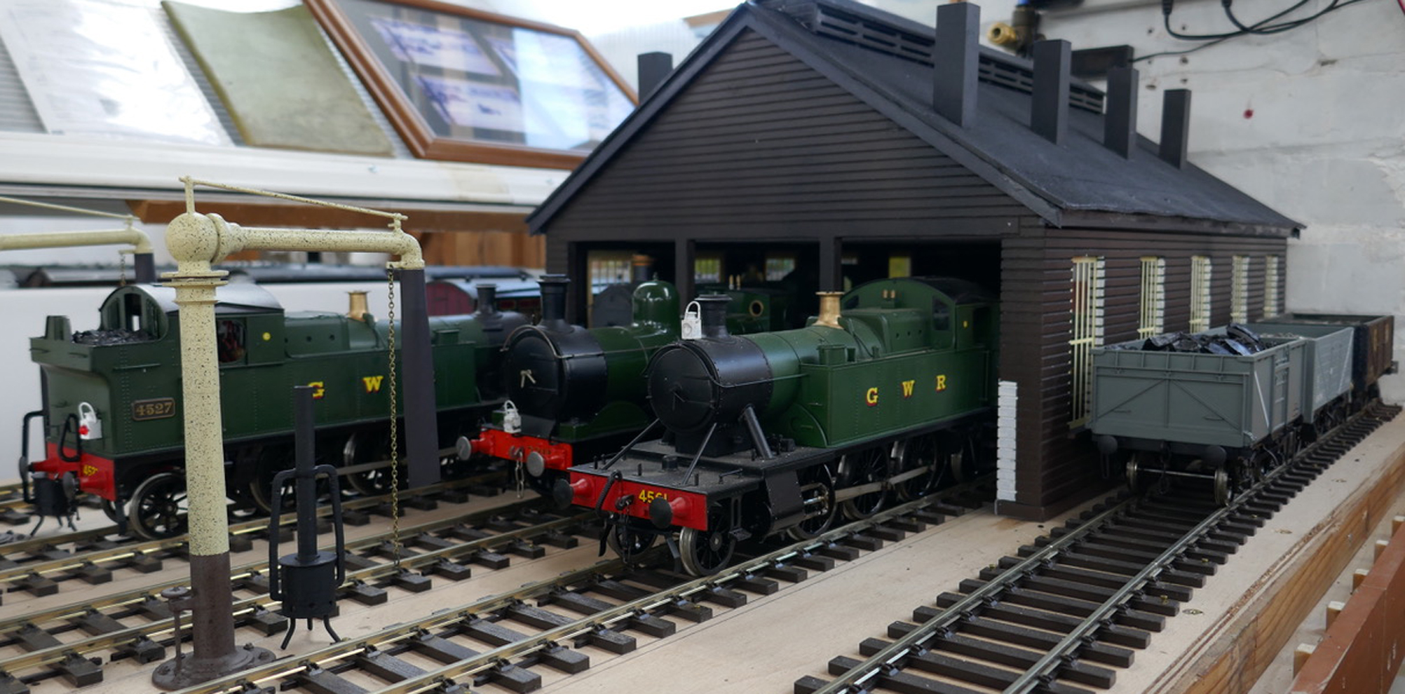 Bob Barlow Engine Shed 1